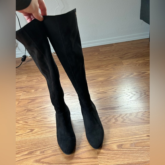 Genuine suede MK over the knee boots size 7 - Picture 2 of 4